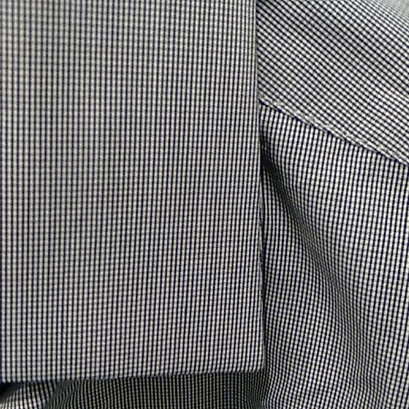 NWT DKNY boys size 8 black and white button down check shirt - Picture 2 of 6